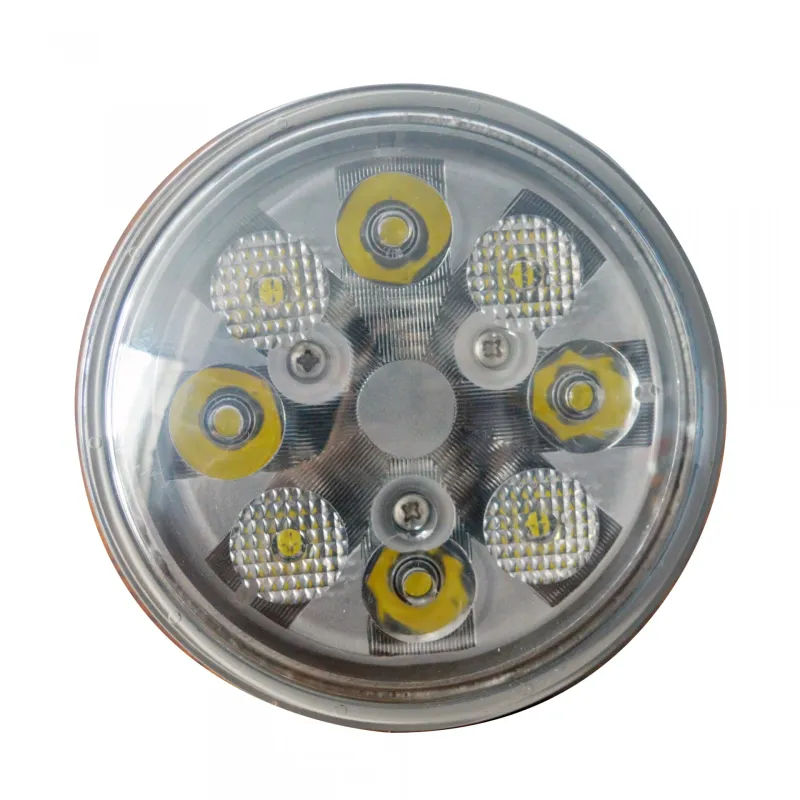 ЛЕД Диоден Фар Къси Дълги LED 1850lm 112mm 40W PRO Трактор, Комбайн, CE/RoHs/E-Mark - 0