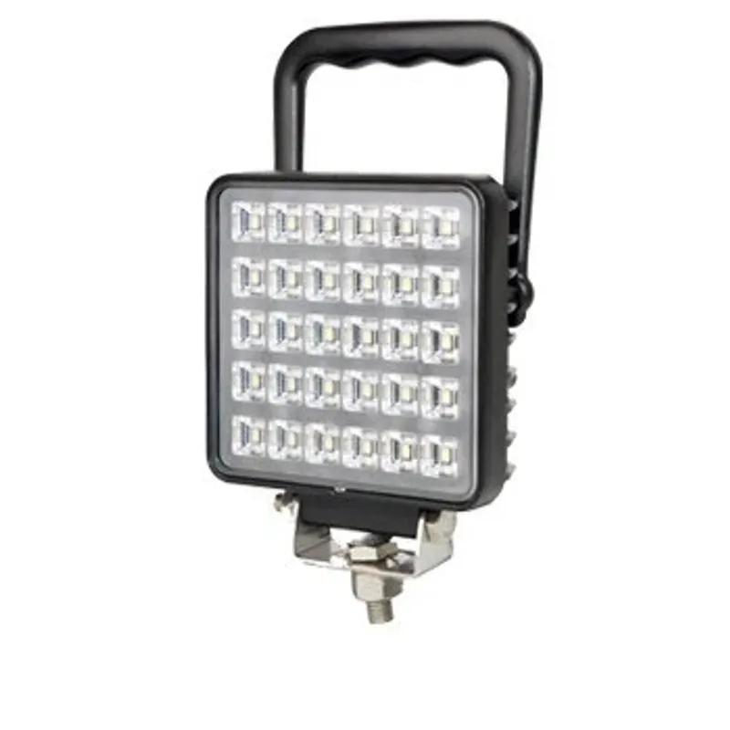 30W LED ЛЕД Диоден Фар Работна Лампа Прожектор С Дръжка и Ключ - 0