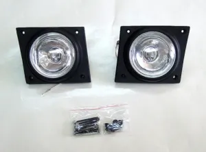 Нов комплект за директно заместване, халогени с решетки и LED ЛЕД крушки , фарове за мъгла за Фиат Фиорино FIAT FIORINO, Пежо Бипър PEUGEOT BIPPER 2008+