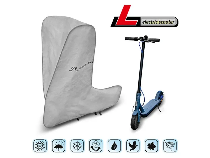 Покривало за електрическа тротинетка Kegel серия Basic размер L сиво 120см - 0