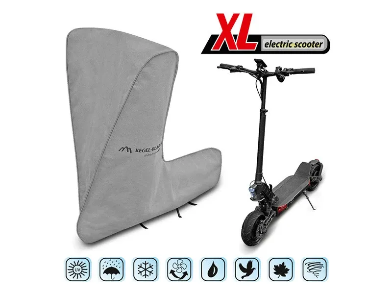 Покривало за електрическа тротинетка Kegel серия Basic размер XL сиво 135см - 0