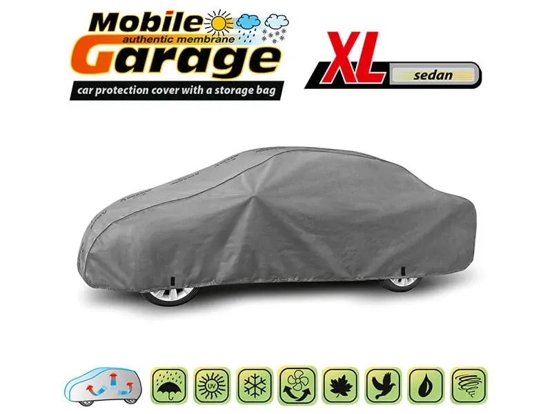Висококачествено Покривало Kegel за Седан Sedan Автомобил Серия Mobile Garage размер XL 472 - 500см х 126 - 136см - 0