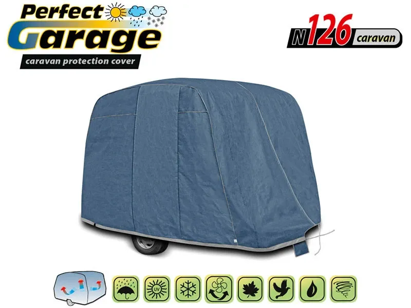 Висококачествено Покривало Kegel за каравана син цвят Серия N126 - 0