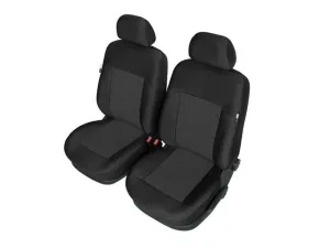 Комплект 1+1 Тапицерия Kegel за две единични предни седалки на Ford Focus 2003-2014 Mk2 Mk3 Черна Текстил