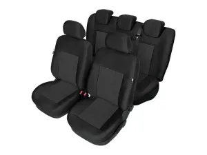 Пълен Комплект Тапицерия Kegel за предни+задни седалки на Kia Sportage IV 2015-2020 Черна Текстил