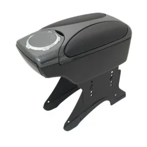 Подлакътник за автомобили универсален черен с карбон