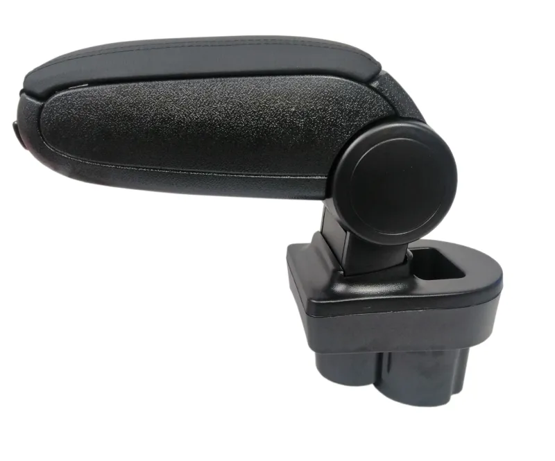 Подлакътник Барче за автомобил за Шкода Рапид Skoda Rapid 2012+ с черно кожено покритие - 0