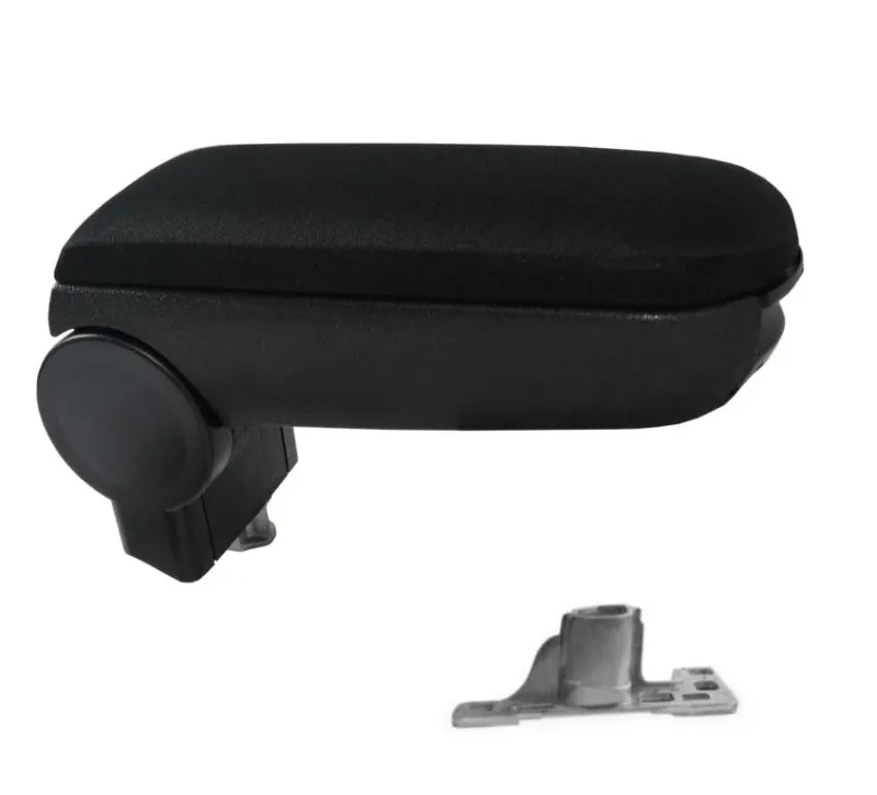 Нов Подлакътник, Барче за автомобил за Vw Passat Фолксваген Пасат B5 Б5 Audi A4 B5 Ауди А4 Б5 96-01 с черно текстилно покритие - 0