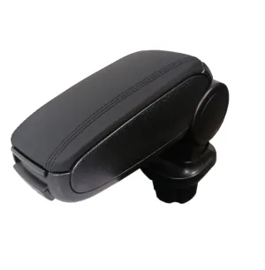 Нов Подлакътник, Барче за автомобил, Черен, Покритие от Еко Кожа, за Мини Купър Mini Cooper R55 CLUBMAN / R56 / R57