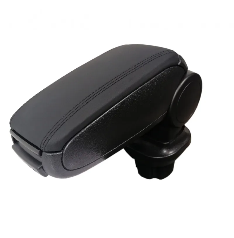 Нов Подлакътник, Барче за автомобил, Черен, Покритие от Еко Кожа, за Мини Купър Mini Cooper R55 CLUBMAN / R56 / R57 - 0