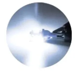 LED Лед Диодна Крушка Крушки За Габарит, Т10 W5W, 5 SMD, 12V, Бяла