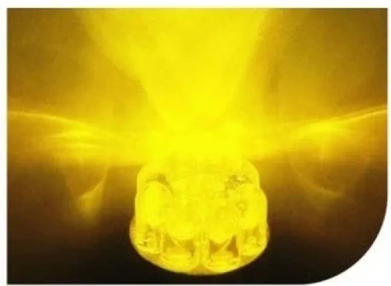 LED Лед Крушки, Mигач, Стоп, Габарит, Халоген, 9 SMD, 1156 BA15S ,12V, Оранжева - 0