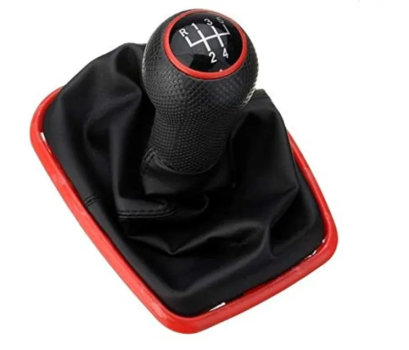 Tопка Скоростен Лост С Маншон Кожен Кожух За Голф Golf 4 Bora Червена - 0