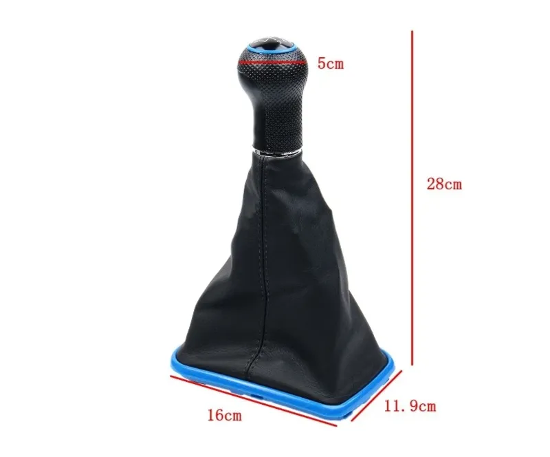 Tопка Скоростен Лост С Маншон Кожен Кожух За Голф Golf 4 Bora Синя Рамка - 0