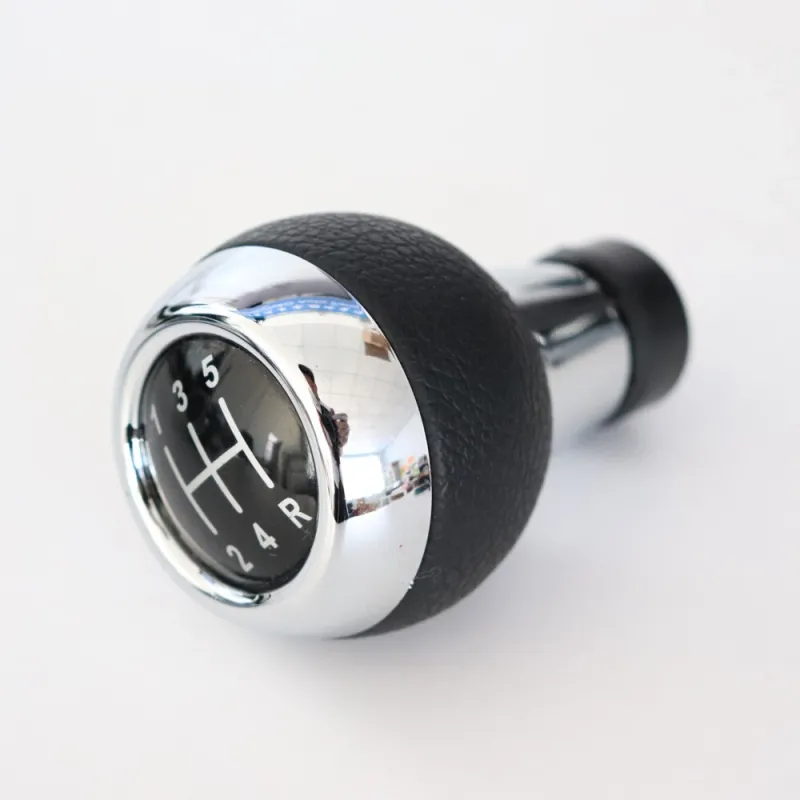 Топка за Скоростен Лост, Еко Кожа, Хром, За Мини Купър Mini Cooper R55 R56 R57 R59 F55 F54 - 0