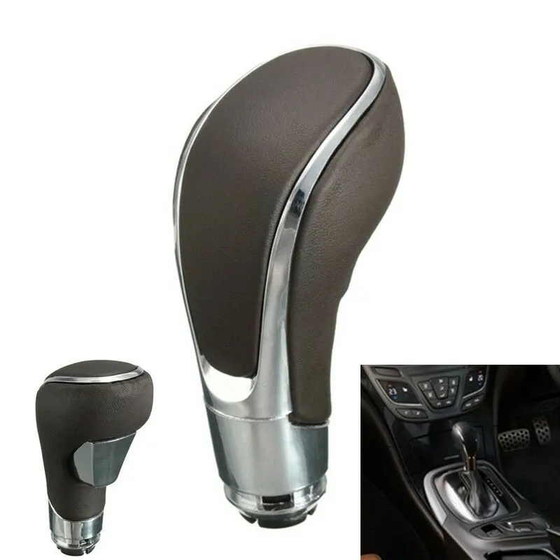 Топка Скоростен Лост За Автоматична Скоростна Кутия, Кафява, За Опел Инсигниа Оpel insignia, Аstra J Ж, Еко Кожа - 0