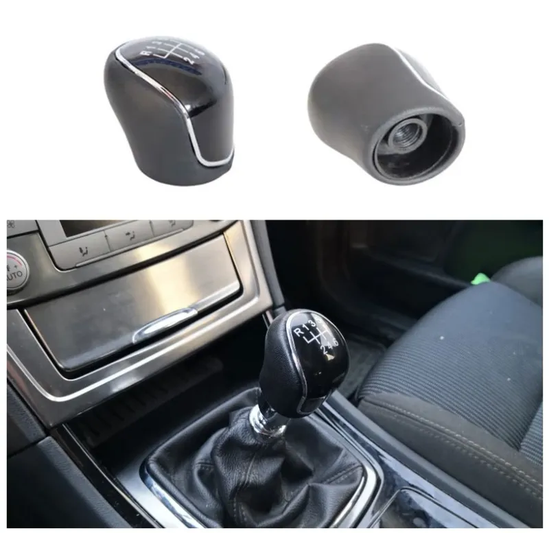 Топка за Скоростен Лост За Ford Форд Focus Фокус Fiesta Фиеста Mondeo Мондео C-max Ц Макс Kuga Куга , 6 Скорости + Задна - 0