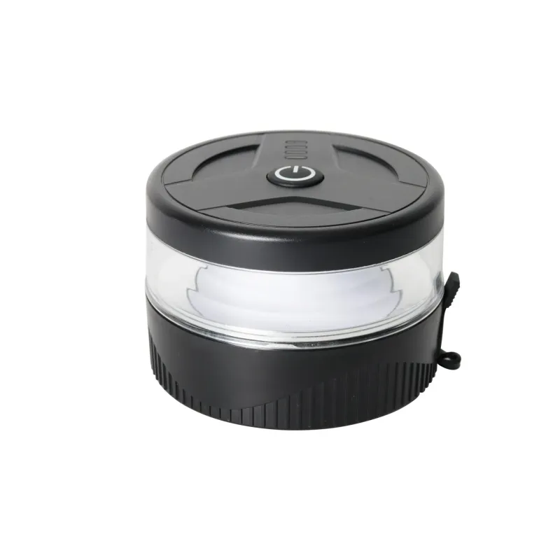 Мини Wireless Безжична LED Лед Аварийна Сигнална Лампа Блиц тип Буркан с презареждаща се батерия с магнит 12V - 24V за пътна помощ платформа агро техника и др. - 0