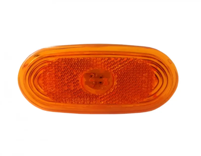 LED ЛЕД светодиоден габарит маркер токос жълт оранжев с 4 диода 12V за Мерцедес Спринтер Фолксваген Крафтер MERCEDES SPRINTER VW CRAFTER - 0