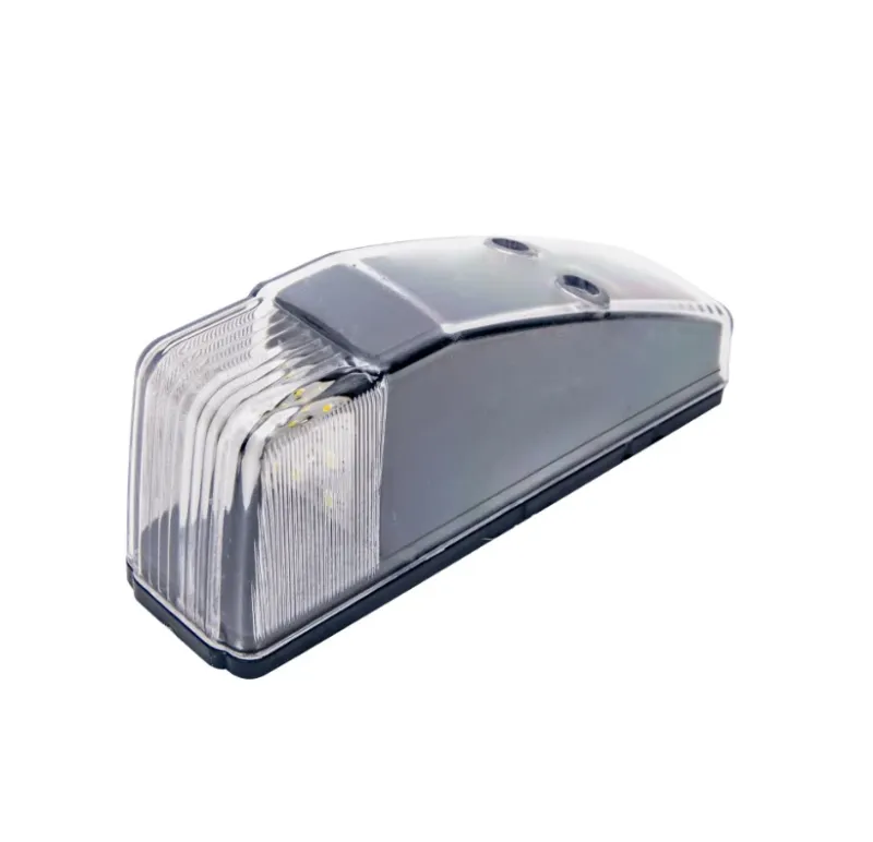 ЛЕД LED Светодиоден бял габарит за кабина на камион 12V - 24V за таван 14 х 4 х 6 cm - 0