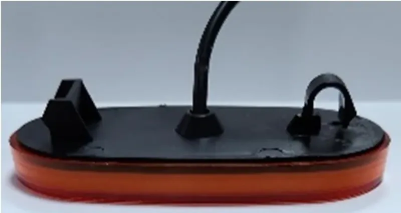 28LED Светодиоден Габарит Маркер Токос Оранжев Неон Ефект 12V-24V за Mercedes Sprinter Vokswagen VW Crafter - 0