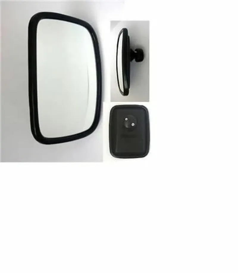 Универсално огледало за обратно виждане с основа 225 mm x 117 mm за камион автобус строителни и селскостопански машини багери кемпери и др. - 0