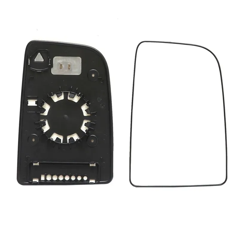 Дясно Стъкло За Странично Огледало с Подгрев, Кръгъл Захват, Горна Част, За Мерцедес Спринтер Mercedes Sprinter W906 2006 - 2018 - 0