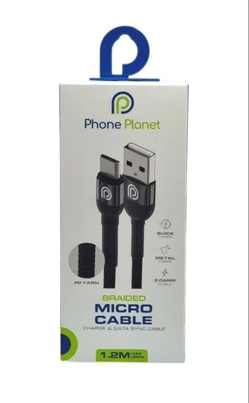 Кабел Phone Planet USB-A кабел Phone Planet to Micro 1.2m - 0