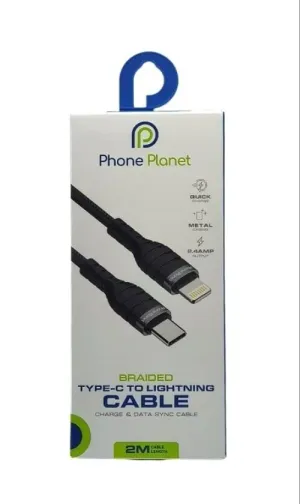 Кабел Phone Planet USB Type-C кабел към Lightning 2m