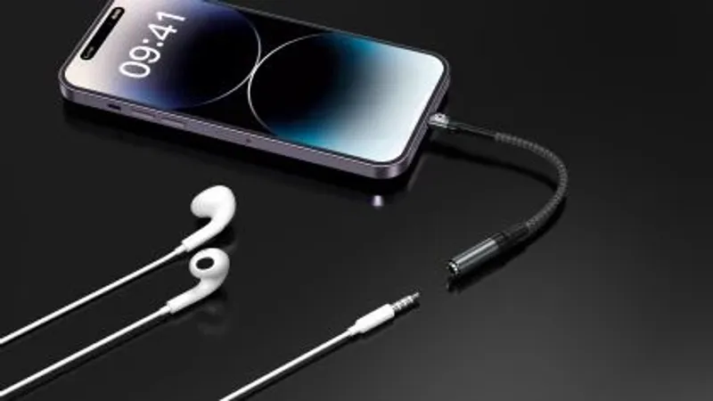 Кабел Phone Planet Lightning към 3.5 мм аудио адаптер - 0