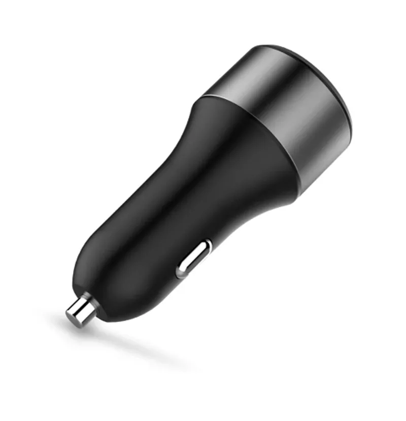 Универсално USB Зарядно до 63W, Метален Корпус, 12V - 24V, USB + Type C, бързо зареждане за Автомобил, бус, джип, камион и др. - 0