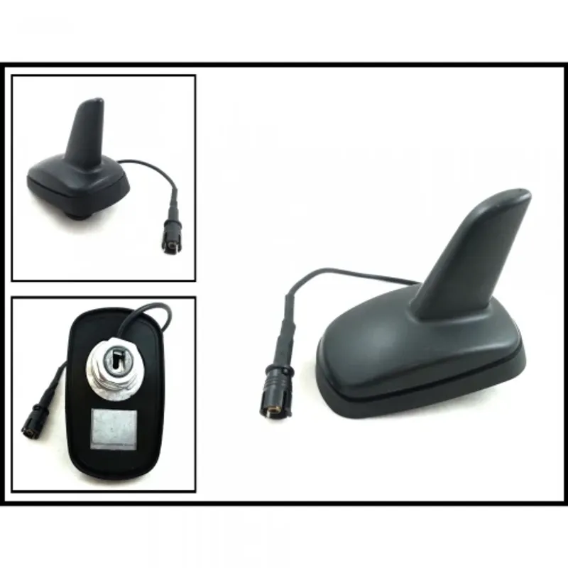 Антена тип акулова перка Shark за Фолксваген Golf 4 и 5 Jetta Bora Passat B5 B5.5 Lupo Polo 6N2 9N New Beetle Sharan - 0