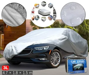 Водоустойчиво висококачествено покривало за автомобил размер L Л 460cm x 180cm x 150cm в чанта за съхранение