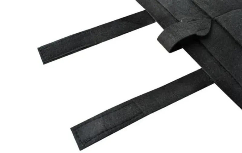 Мултифункционален органайзер за задната част на предна седалка на автомобил Черен с 6 джоба - 0