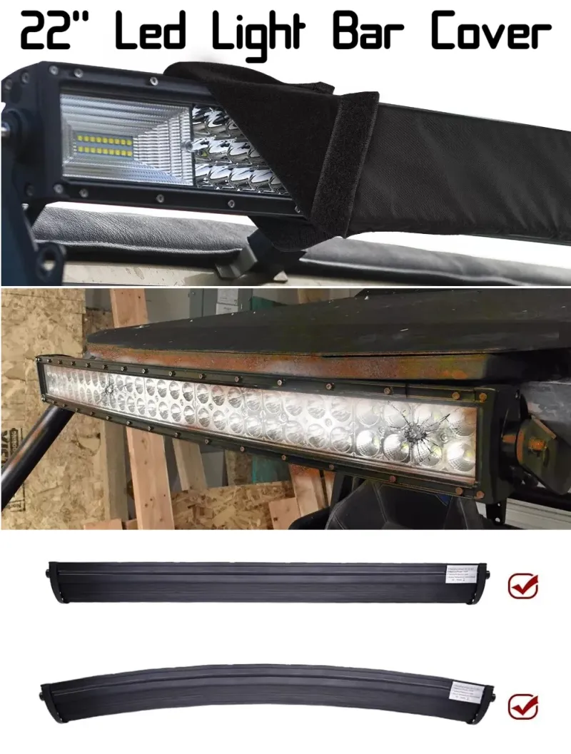 Универсален предпазен калъф за лед бар 56 см 22 инча черен - 0