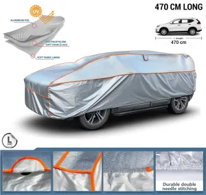 Висококачествено Покривало непромокаемо с алуминиево покритие против градушка за автомобил, Джип, SUV размер L – 470 см