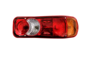 Десен Стоп Задна Светлина За Бус Камион ТИР Ремарке Караванa Платформа, 12V-24V, Тип Рибка С Крушки 6 Функции 35cm x 12 cm