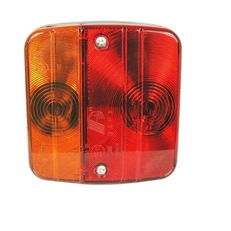 Един брой стоп светлина, задна светлина с 4 функции, за ремарке, камион, Караванa, Платформа 12V с крушки - 0