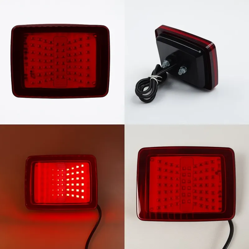 LED стоп-габарит с 70 LED диода, 12-24V, с 2 функции – стоп и габаритна светлина - 0