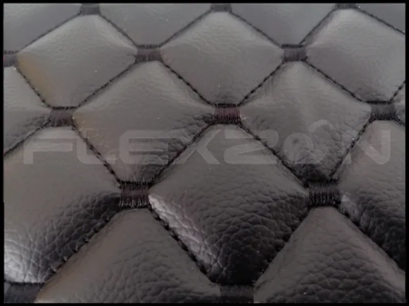 Черни Кожени Стелки За Ивеко Стралис Iveco Stralis, Автоматик, Еко Кожа, Лукс Качество - 0