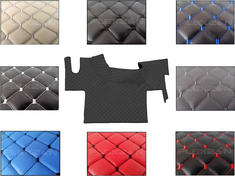 Кожени Стелки За Рено Т Renault T , Автоматик, Равен Под, Еко Кожа, Лукс Качество, Различни Цветове - 0