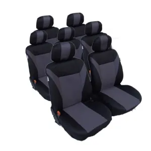 Калъфи тапицерия за VW Touran, Sharan, Ford Galaxy, Citroen C8, Peugeot 307SW, Citroen C4 Grand Picasso, Peugeot 806, 807, Сив