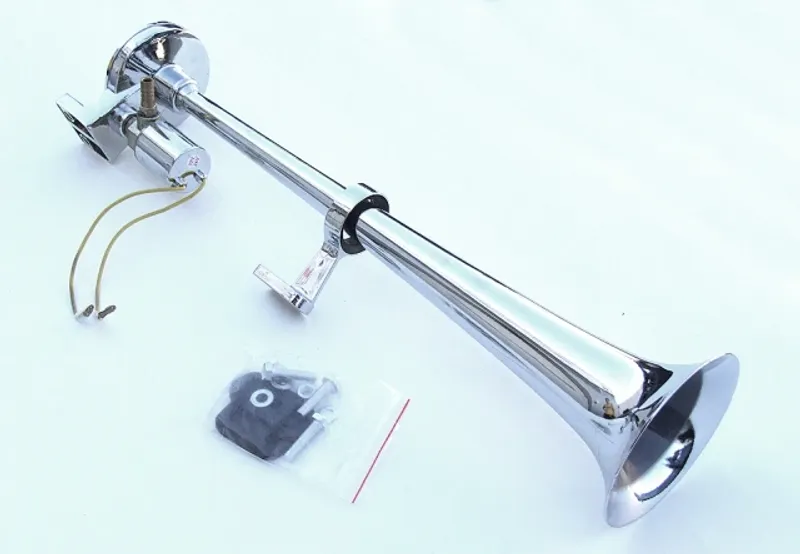 Тромба клаксон единична 12-24V за автомобили джипове бусове ТИР - 43 см - 0