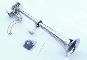 Тромба клаксон единична 12-24V за автомобили джипове бусове ТИР - 43 см