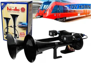 Тромба клаксон TGV HI-DO с две мелодии за камион бус ван автомобил - 12V 135db