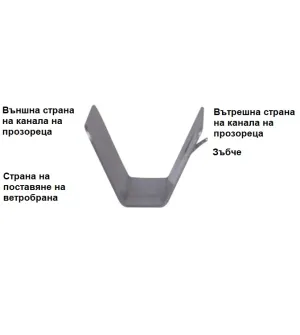 Комплект от 4бр. ветробрани за HYUNDAI IX35 / TUCSON 2010-2015
