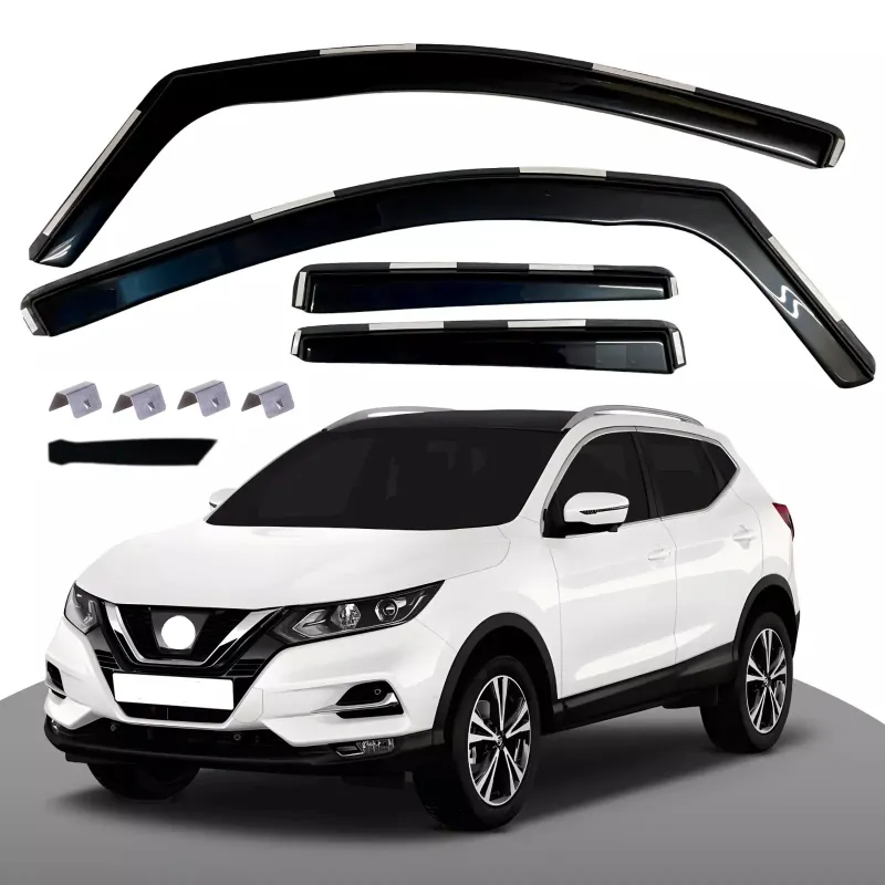 Комплект от 4бр. ветробрани за NISSAN QASHQAI J11 5 врати 2014-2021 - 0