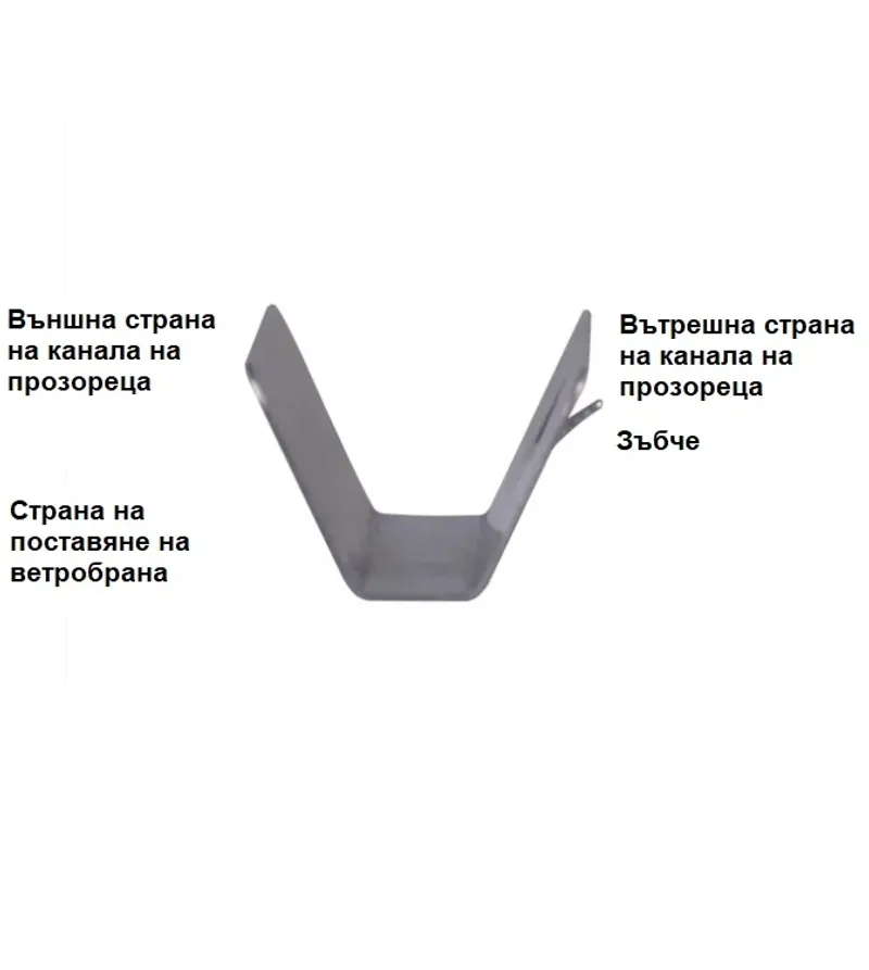 Комплект от 4бр. ветробрани за Audi A3/S3 Sportback 5 врати 2012-2020 - 0