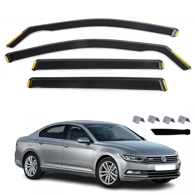 Комплект от 4бр. ветробрани за PASSAT B8 4D SEDAN 2015+ - 0