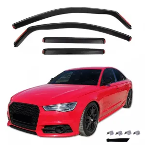 Комплект от 4бр. ветробрани за AUDI A6 C7 - седан - 2011-2018